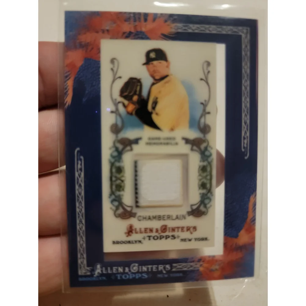 2011 TOPPS ALLEN GINTER JOBA CHAMBERLAIN New York Yankees #AGR-JC JERSEY